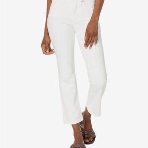 NWT White Madewell Mid-rise Kick Out Jeans